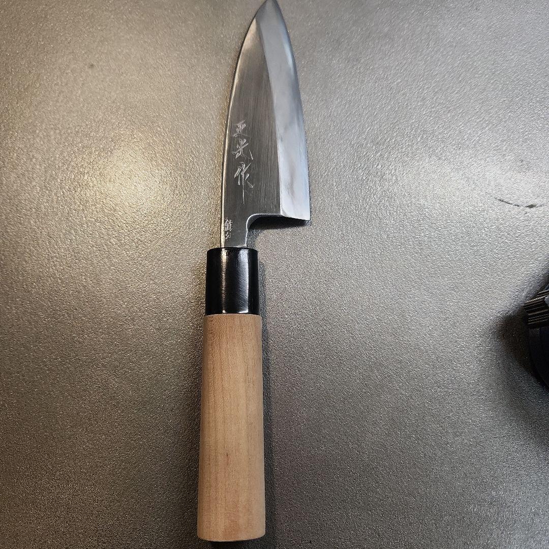 じ*ん様 正光作　小出刃　4寸　銀三 正光作 小出刃 4寸 銀三 - メルカリ