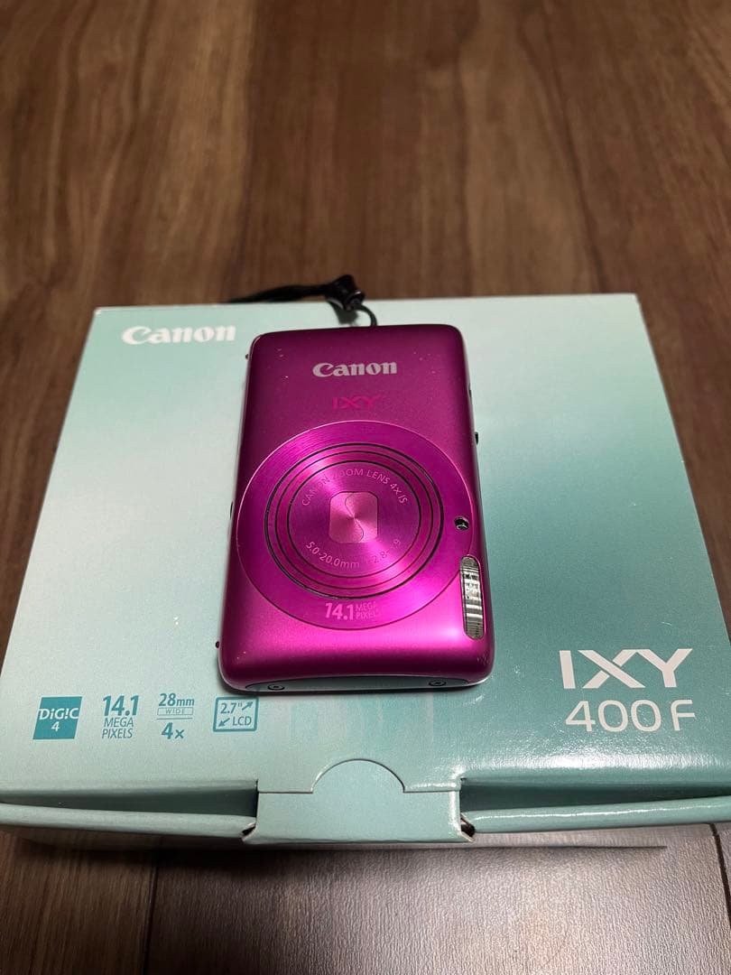 Canon IXY 400F ピンク デジカメ コンデジ キャノン 美品 i-camera-shop_canon-ixy-420f-pink