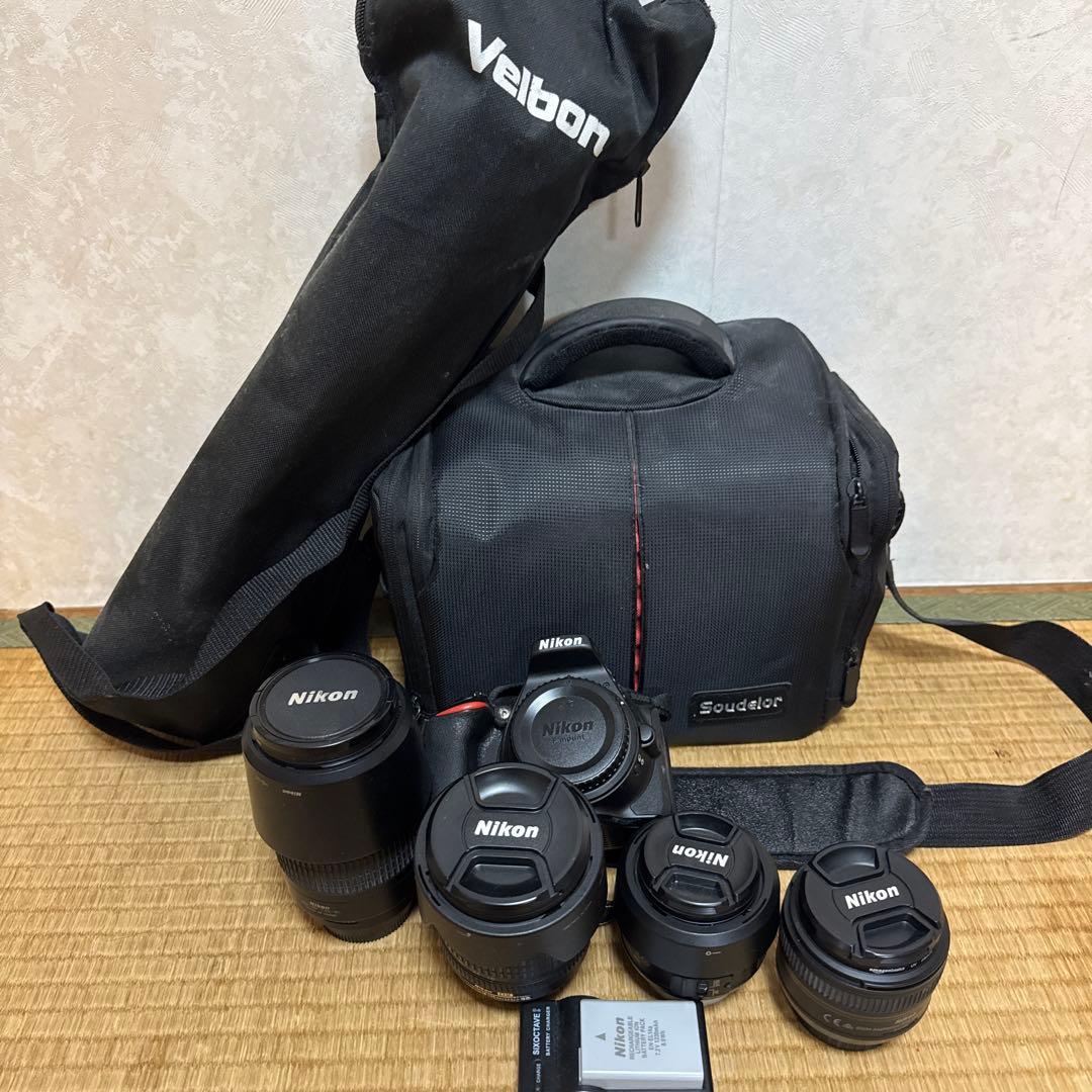 Nikon D5600 レンズ4本 三脚 バッグ付き Amazon.com : Nikon D5600 24.2MP DSLR Digital Camera with AF-P DX