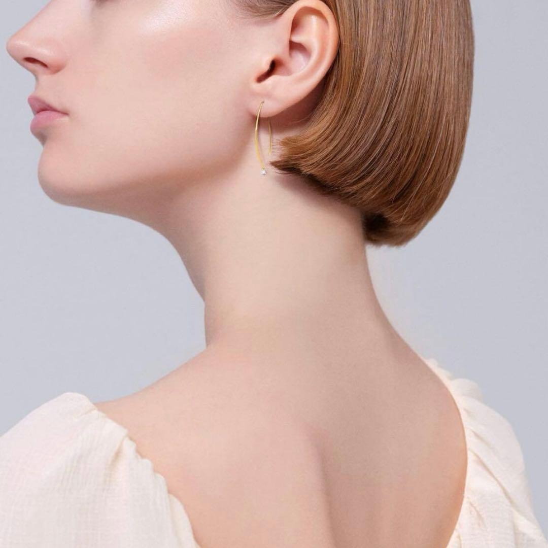 AHKAH ベアリーフ ピアス ( 片耳 ) 箱付き - メルカリ