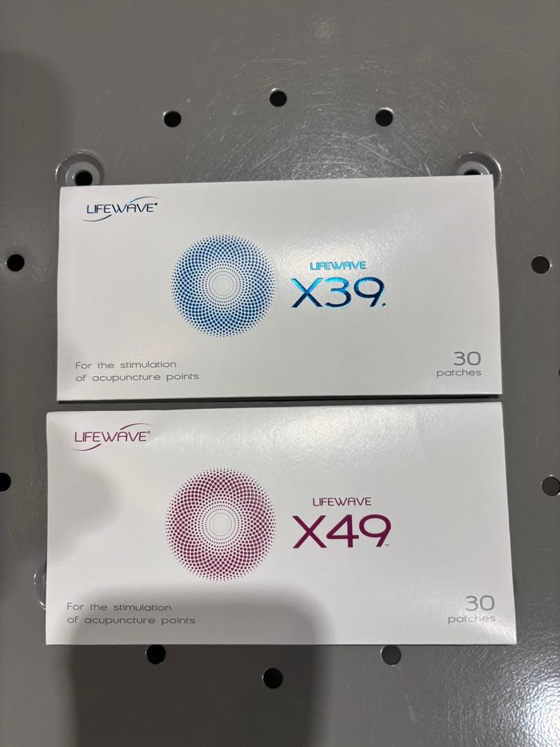 ライフウェーブ】 X39 & X49 パッチ 30枚入り各1セット - メルカリ
