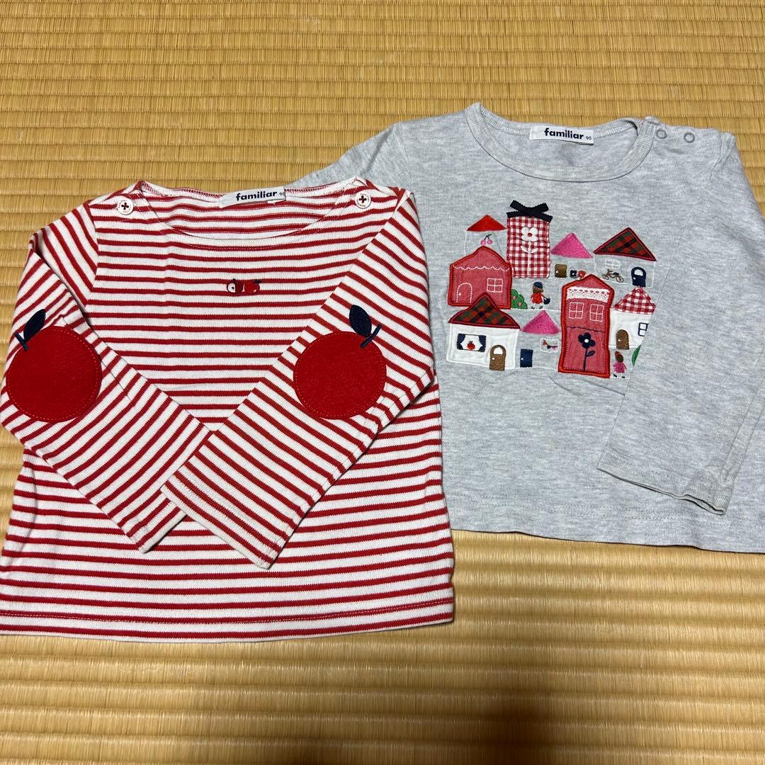 美品】ファミリア 2着セット 90 - メルカリ
