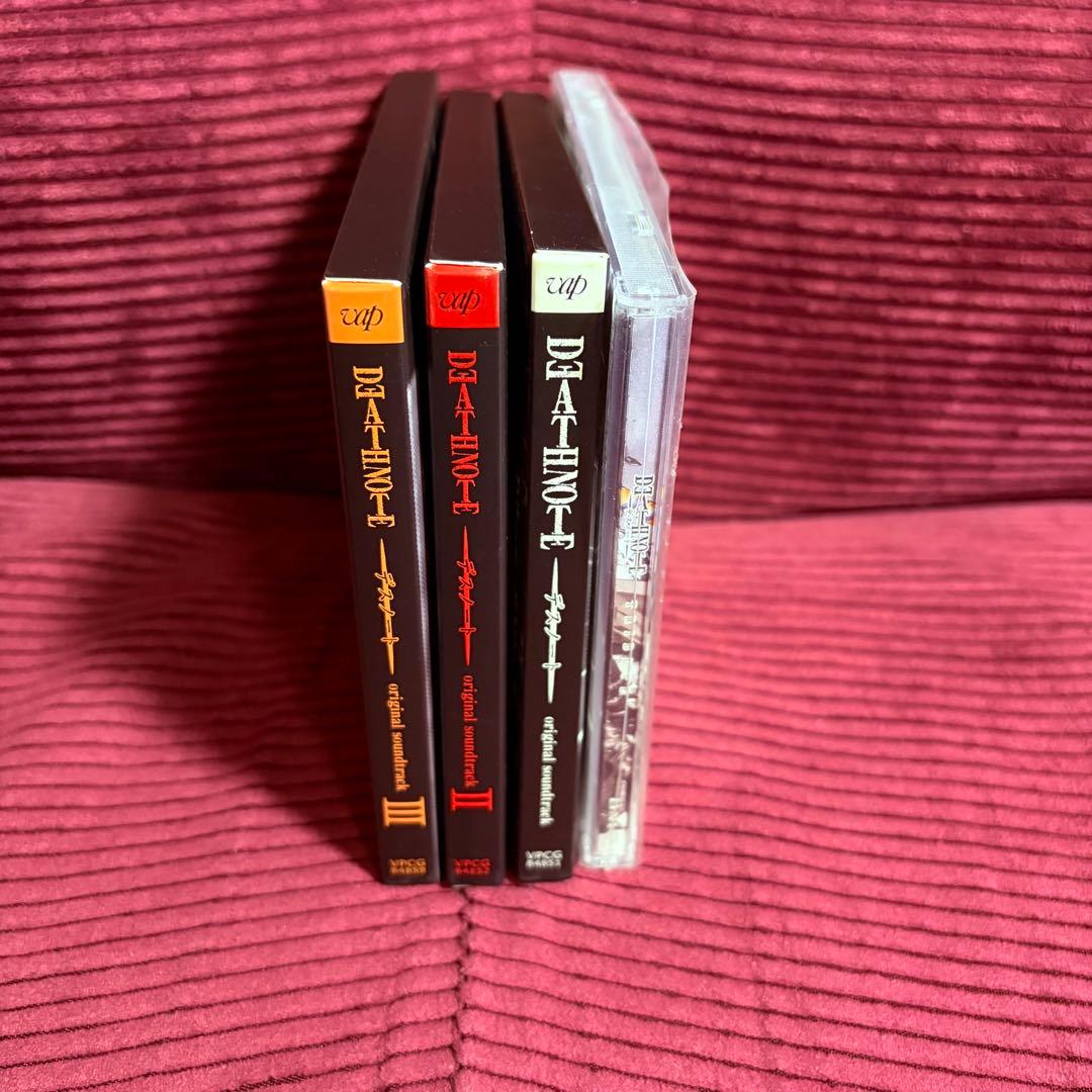 デスノート サウンドトラック4枚セット 美品 DEATHNOTE レア