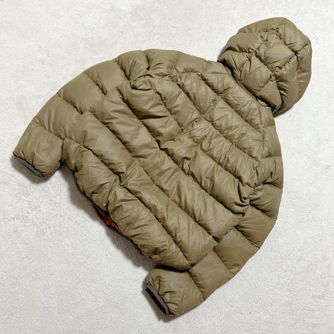 短丈 mont-bell down jacket parka beige y2k - メルカリ
