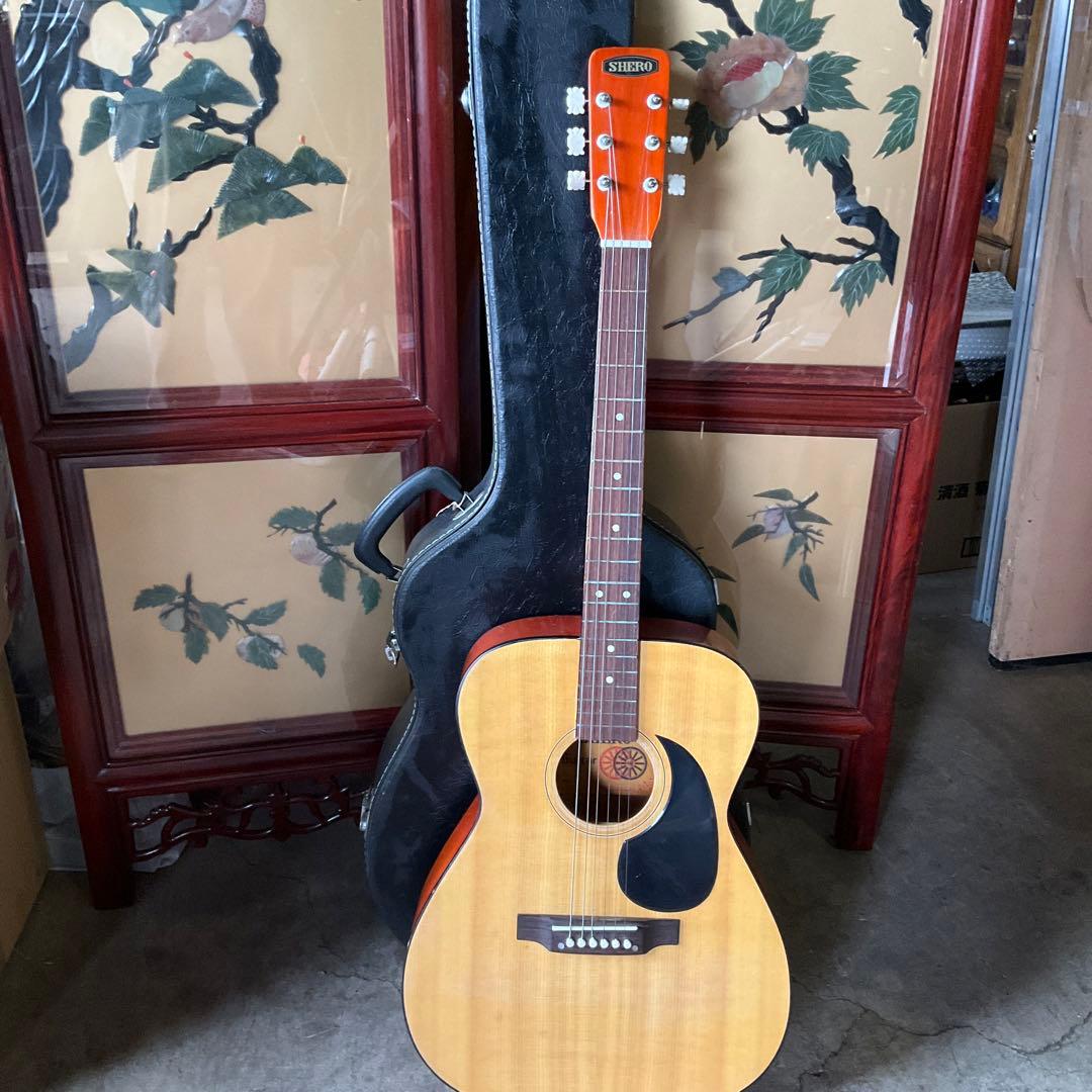 SHERO F-10 江口楽器 ビンテージ アコースティックギター シェロ