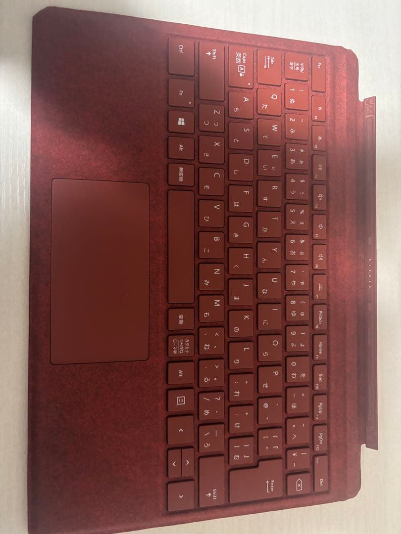 Microsoft Surface Pro 7 レッドキーボード付き - メルカリ