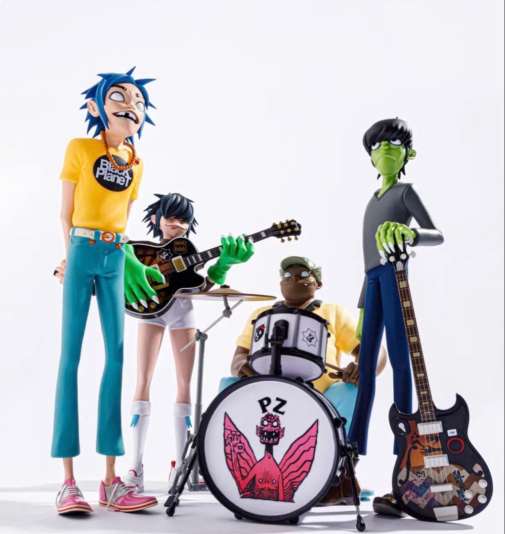 Gorillaz 4体 SUPERPLASTIC フィギュアセット - メルカリ
