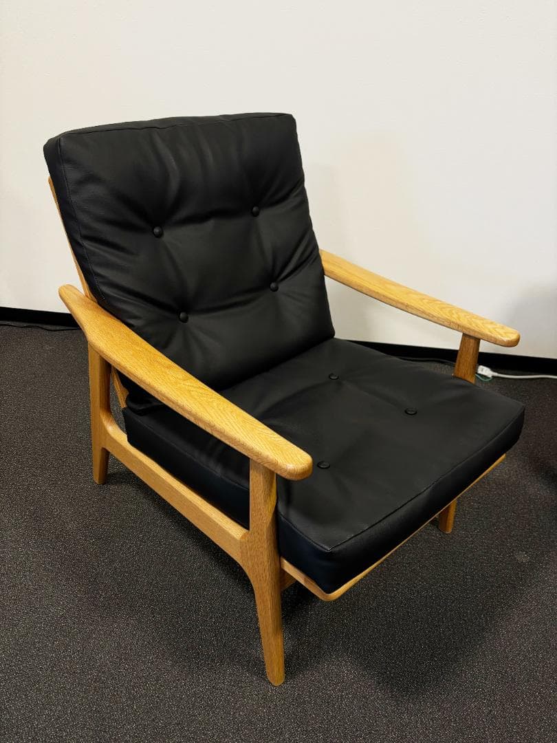 マルニ60　フレームチェア ハイバック1シーター（2つ目） マルニ60+ フレームチェア・オーク（ナチュラル）・ハイバック・1