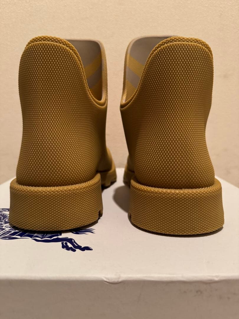 Burberry ラバーブーツ Marsh サイズ40 - メルカリ