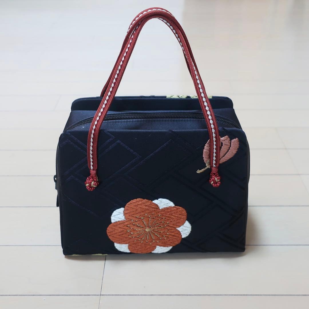 【美品】かづら清老舗　和装バッグ　（井澤屋　ぎをん齋藤　伊と忠） 美品】かづら清老舗 和装バッグ （井澤屋 ぎをん齋藤 伊と忠） 美品
