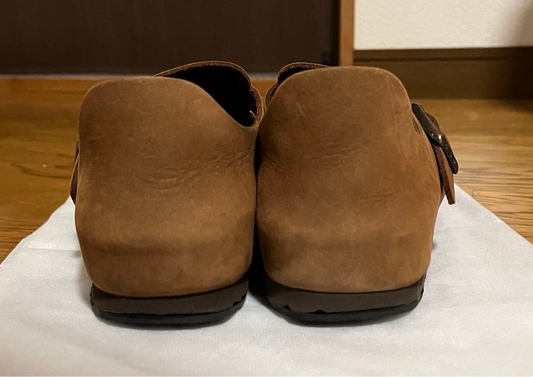 2回使用 かかと補強あり ビルケンシュトック ロンドン サイズ37 - メルカリ