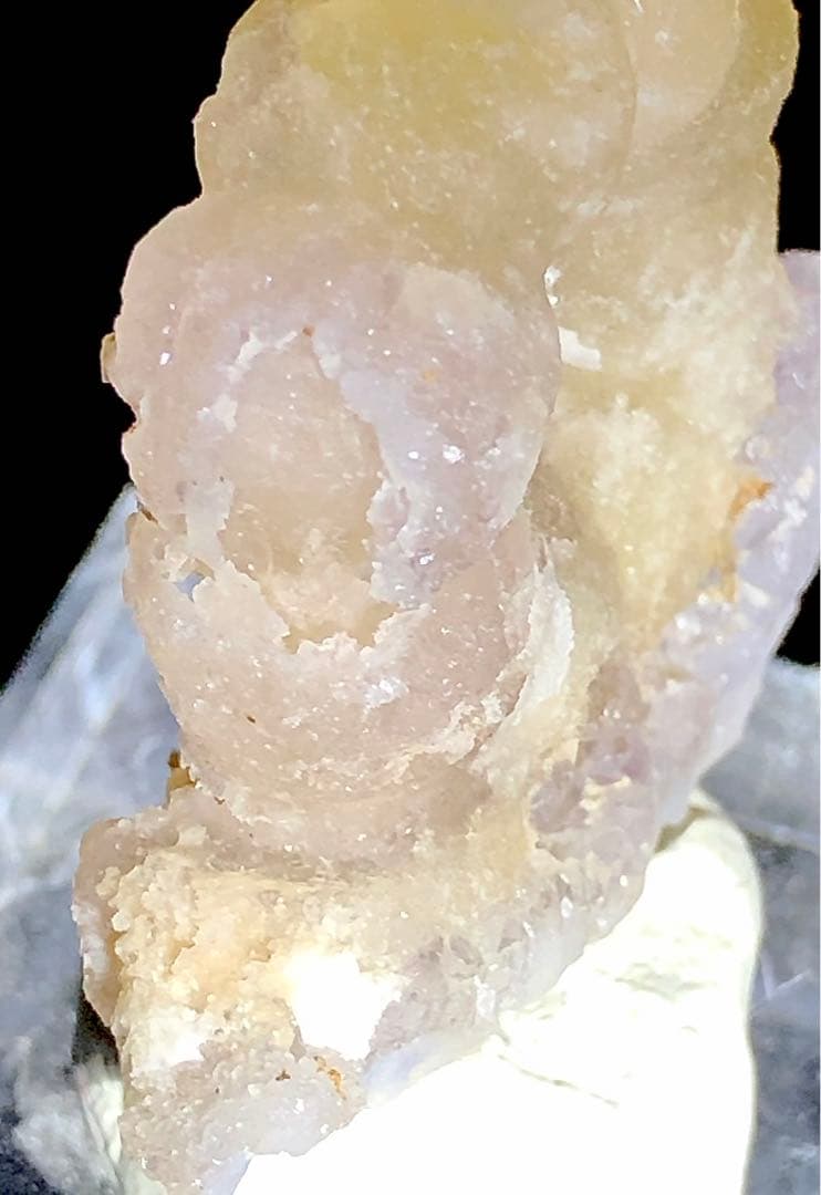 珍奇鉱物】インド フローライト ポンデリングフローライト 母岩付き