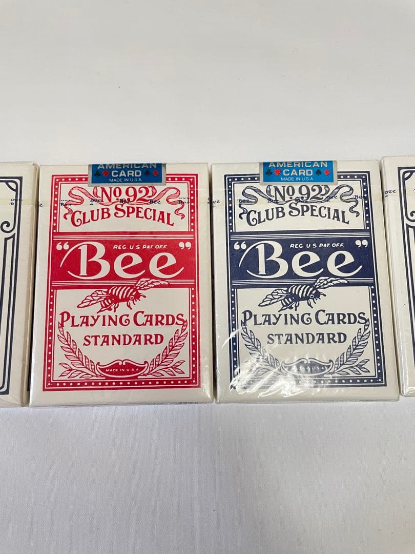 Bee トランプ No. 92 Club Special 4パック Bee トランプ No. 92 Club Special 4パック Bee No.92 Club Special