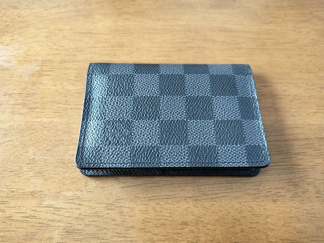 LOUIS VUITTON ダミエ レザー名刺入れ ルイ・ヴィトン(LOUIS VUITTON) ダミエ(Demier) 名刺入れ メンズカード