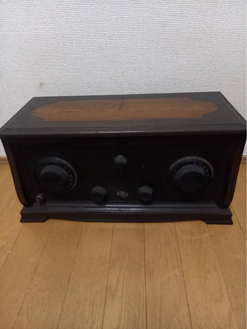 希少　真空管ラジオ 可動品 希少 日立 HITACHI 真空管ラジオ S-552 AM/SW - メルカリ