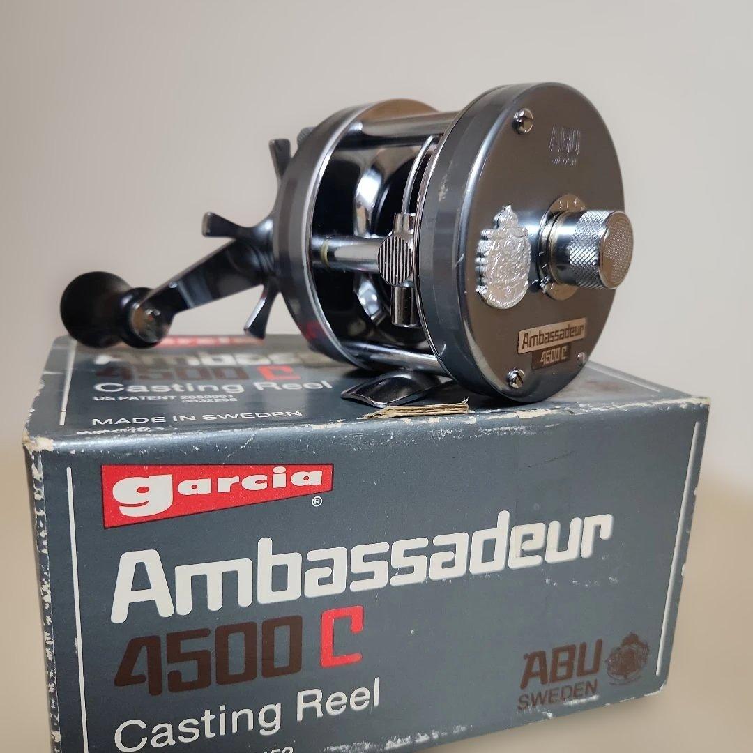 アブ ABU ☆ 77' Ambassadeur 4500C アブ ガルシア AMBASSADEUR 4500C Factory Tuned Black (リール) 価格