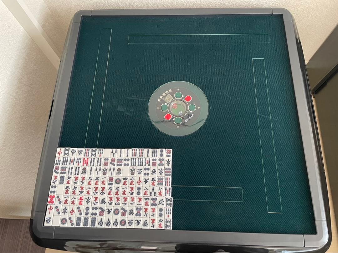 引取限定・横浜】自動麻雀卓 GORILLA 麻雀牌2組 動作確認済 家庭用