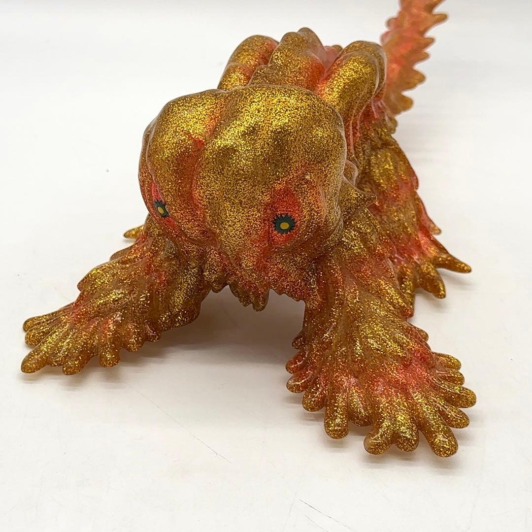 美品 マルサン ヘドラ450 ゴールドグリター ソフビ 30体限定 - メルカリ