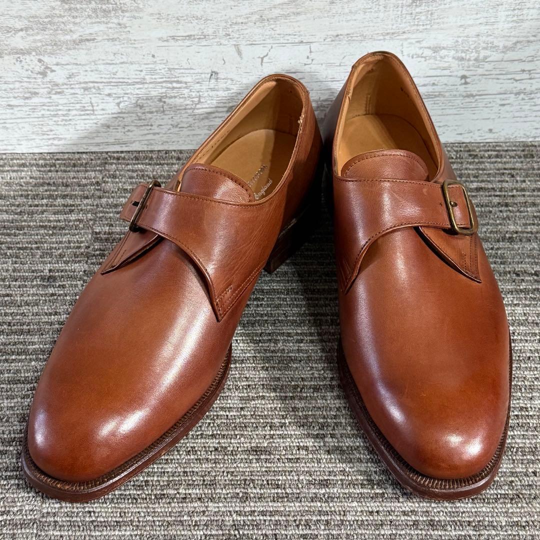 美品　2回使用　英国製 ラルフローレン レザー シューズ 24.0cm 革靴