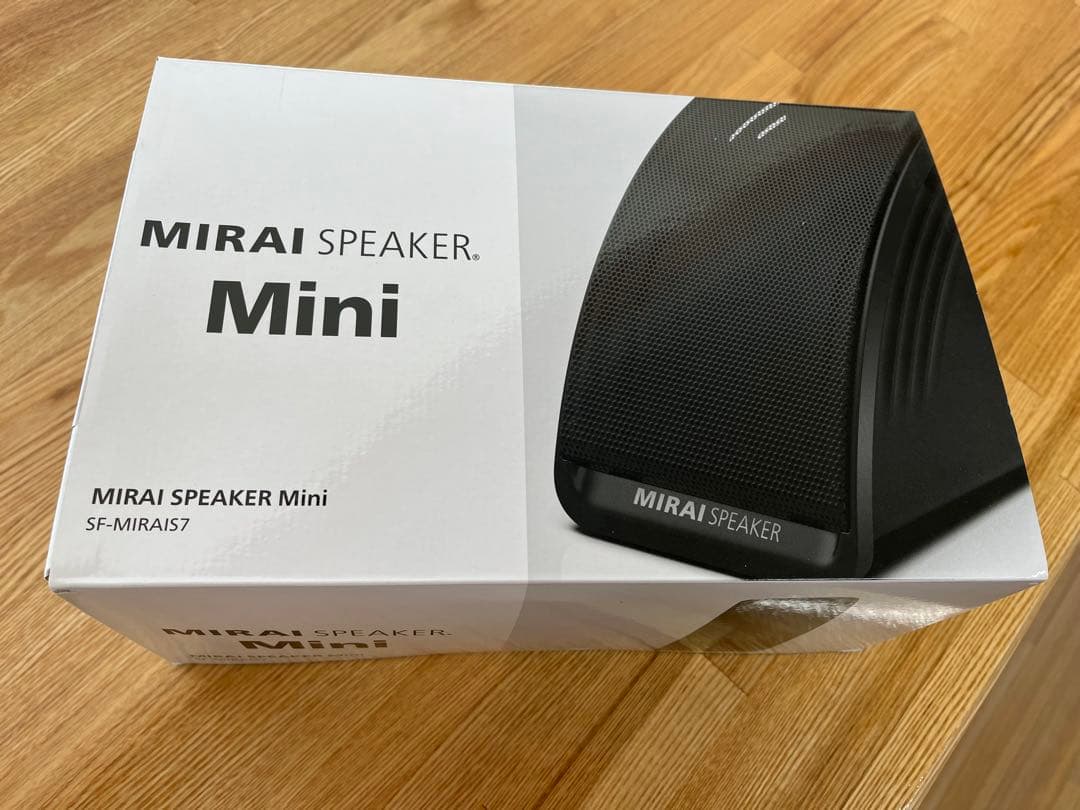美品】ミライスピーカー Mini SF-MIRAIS7 - メルカリ