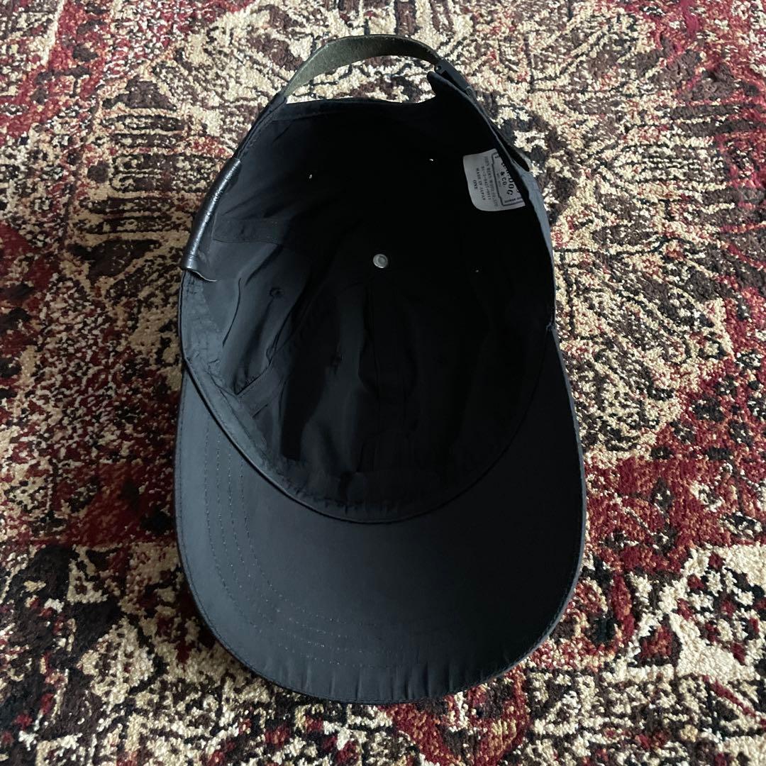 THE H.W.DOG&CO. ブラック　ロゴ刺繍キャップ