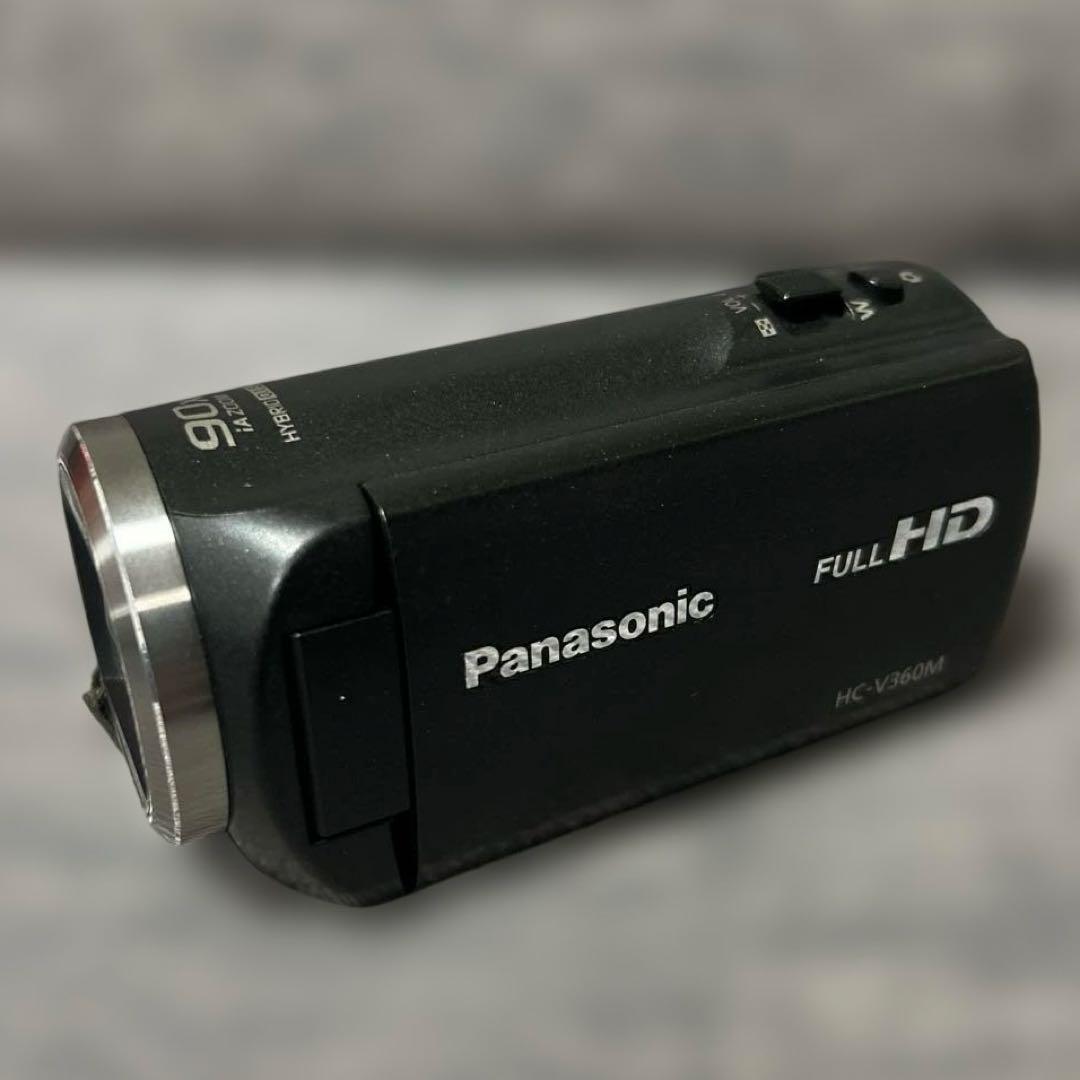 Panasonic HC-V360M ビデオカメラ 本体 付属品 - メルカリ