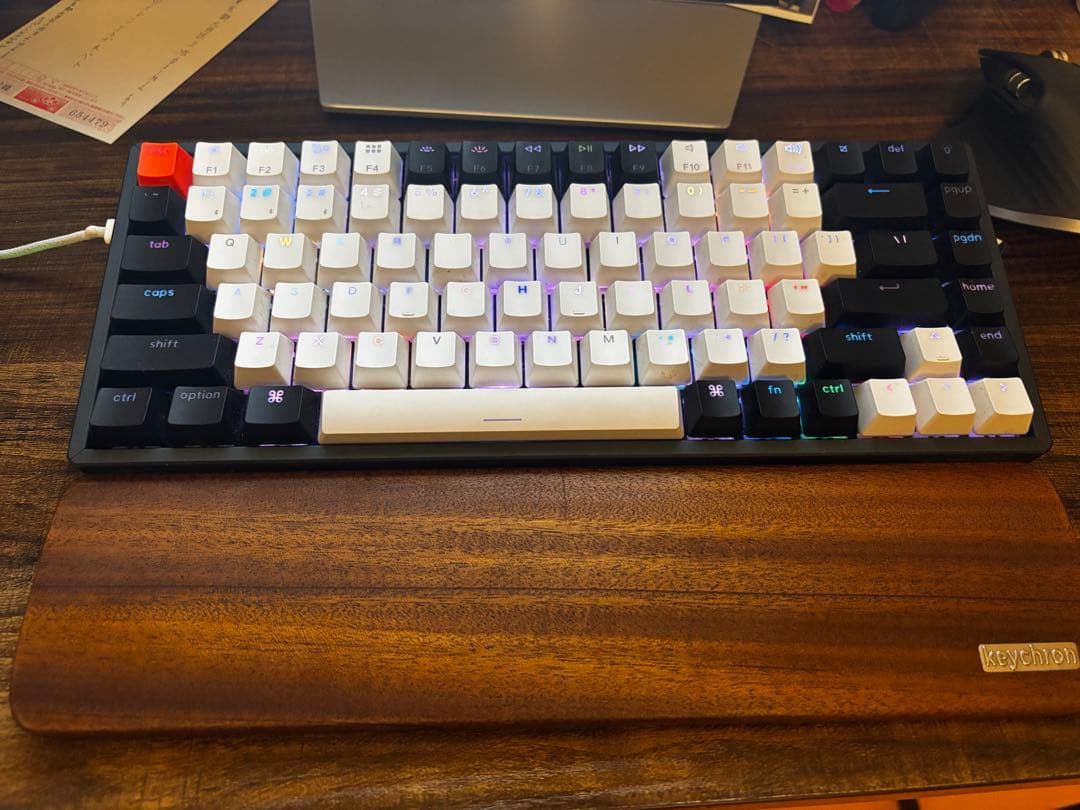 Keychron K2V2バックライト US配列 赤軸+ハンドレスト Keychron K2 ワイヤレス・メカニカルキーボード– SUPER KOPEK