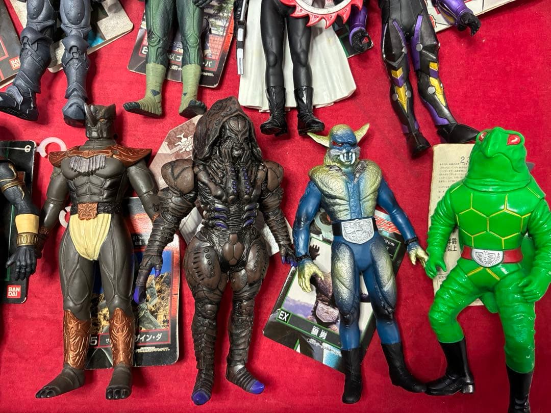 タグ付き 仮面ライダー 怪人シリーズ 21体 まとめ売り ソフビ - メルカリ
