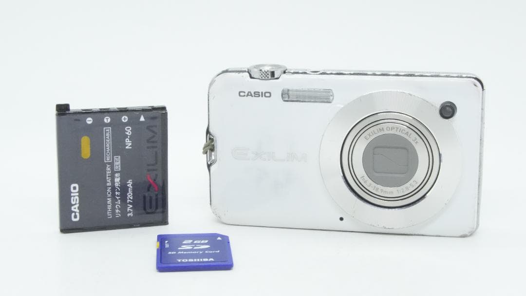 【A3179】 CASIO EXILIM EX-S10 カシオ エクシリム Amazon | CASIO デジタルカメラ EXILIM (エクシリム) EX-S10 ホワイト