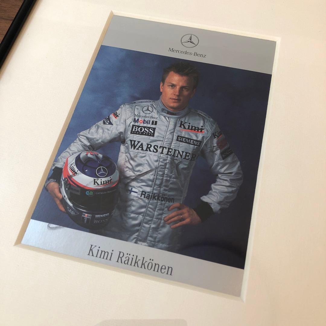 キミ・ライコネン 直筆&印刷サイン入りドライバーズカード - メルカリ