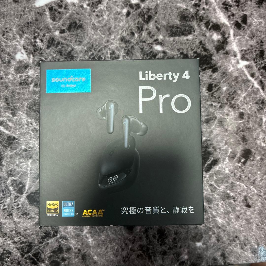 「新品未使用」Soundcore Liberty 4 Pro Amazon.co.jp: Anker Soundcore Liberty 4 Pro（Bluetooth 5.3
