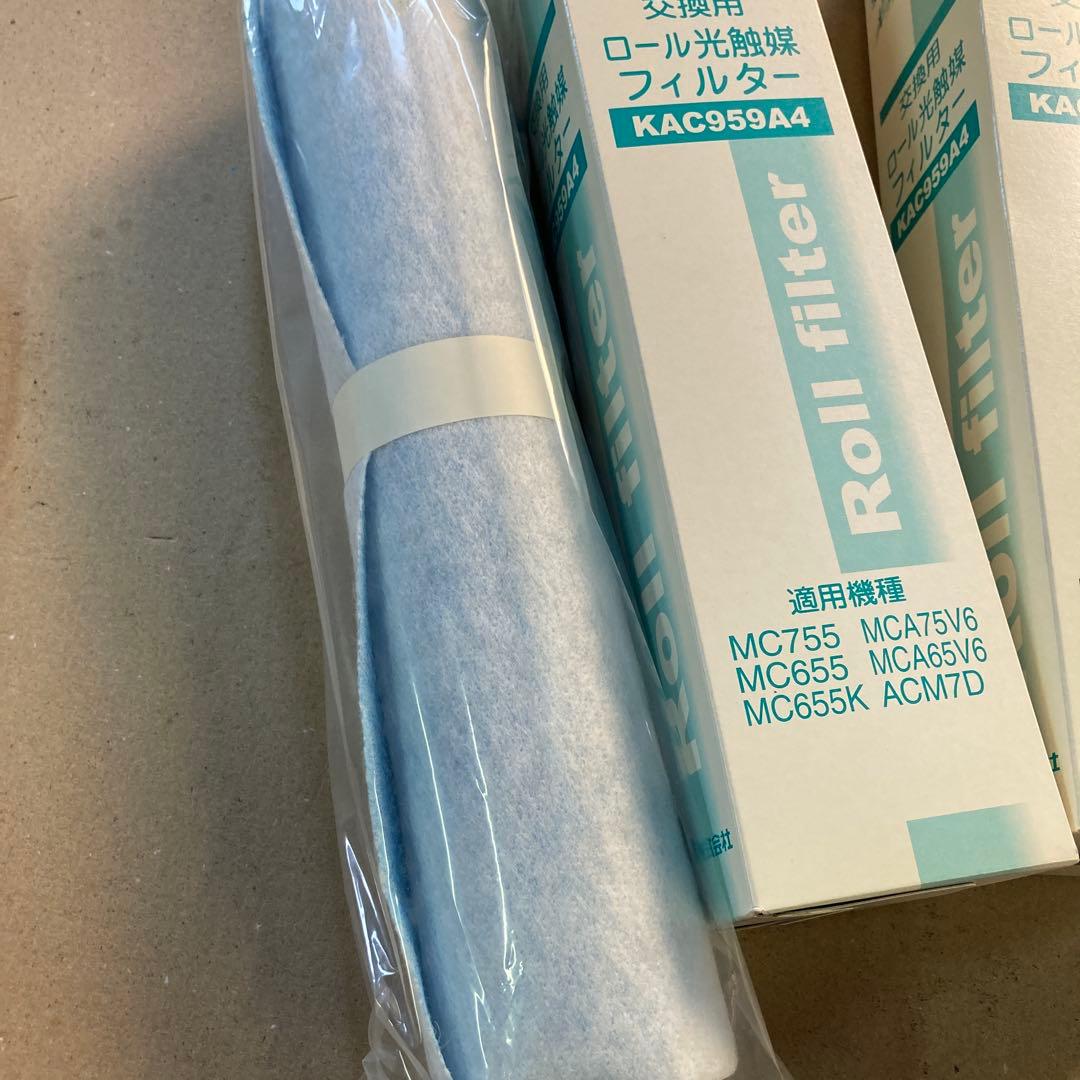 ダイキン 空気清浄機 交換用ロール光触媒フィルター 7セット