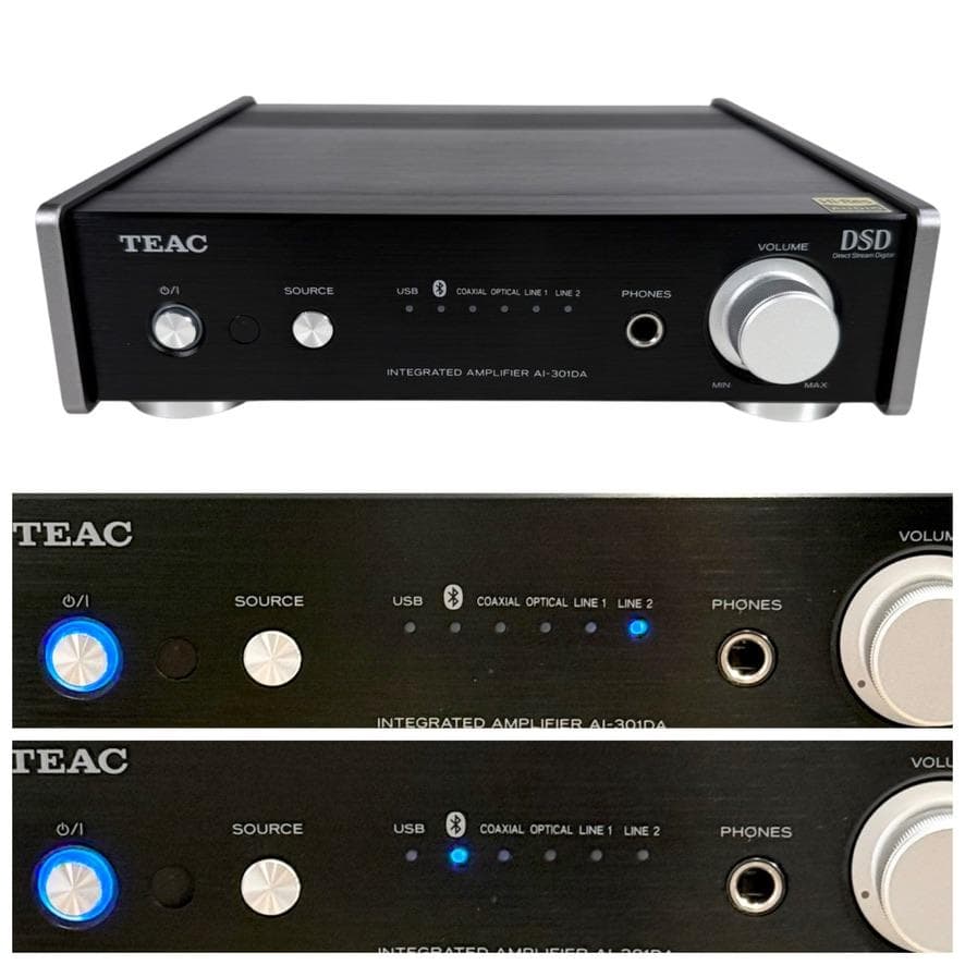 TEAC修理/基板交換済 TEAC ステレオプリメインアンプ AI-301DA - メルカリ