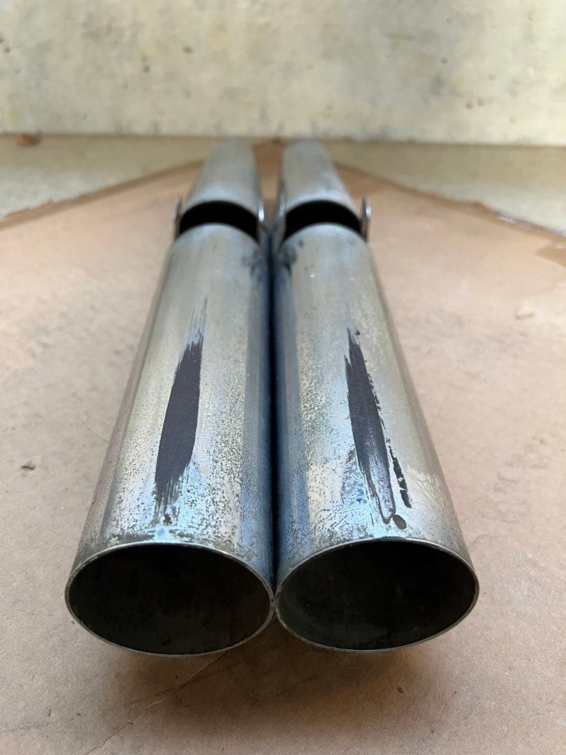 ハーレー　フォークカバー　33.4mm 35mm メッキ