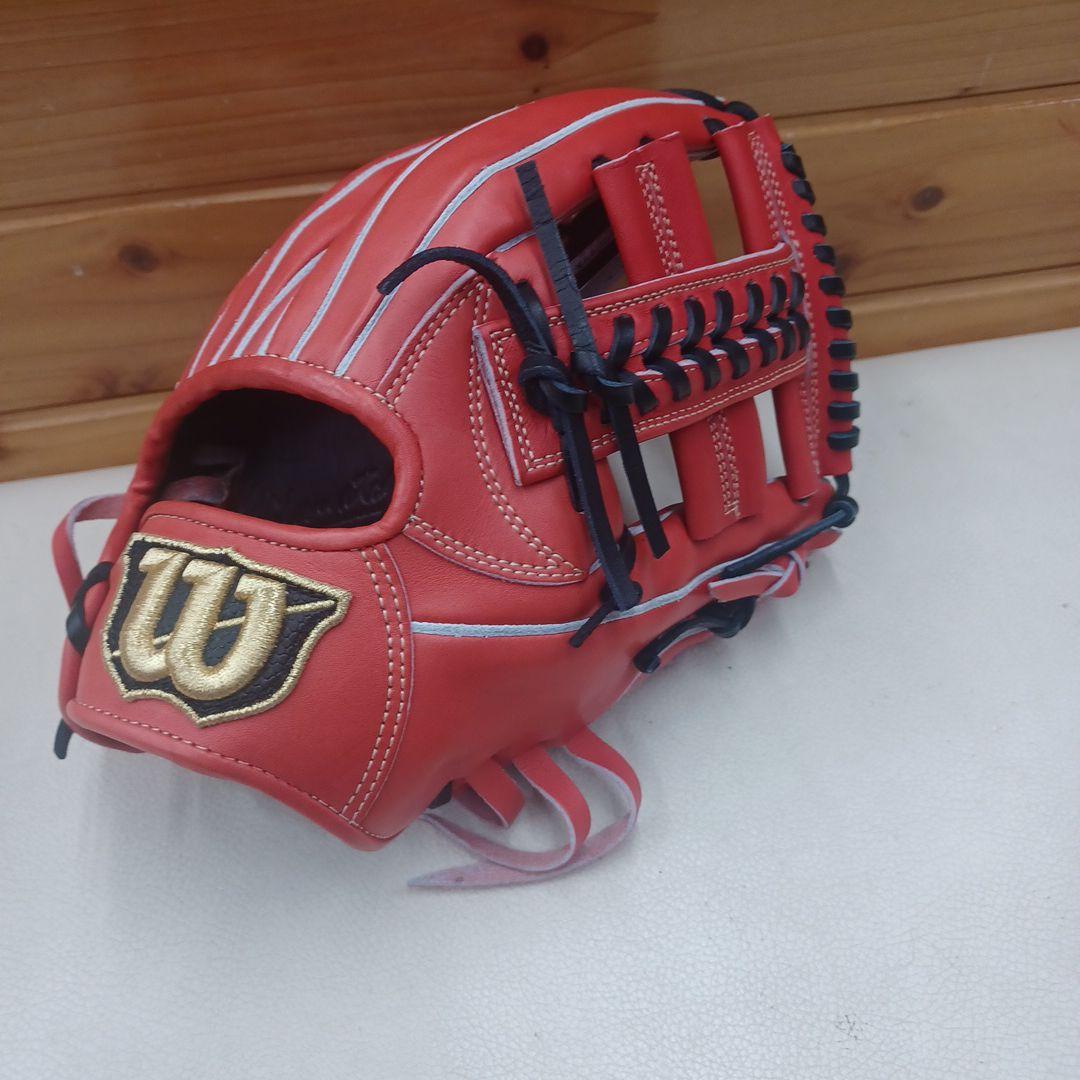 Wilson 限定モデル 硬式グローブ内野手モデル Eオレンジ