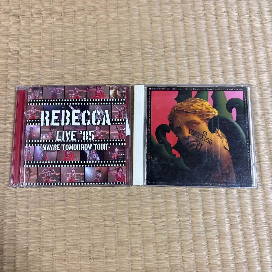 まとめ売り】REBECCA レベッカ CD 2枚セット ライブ盤 リミックス