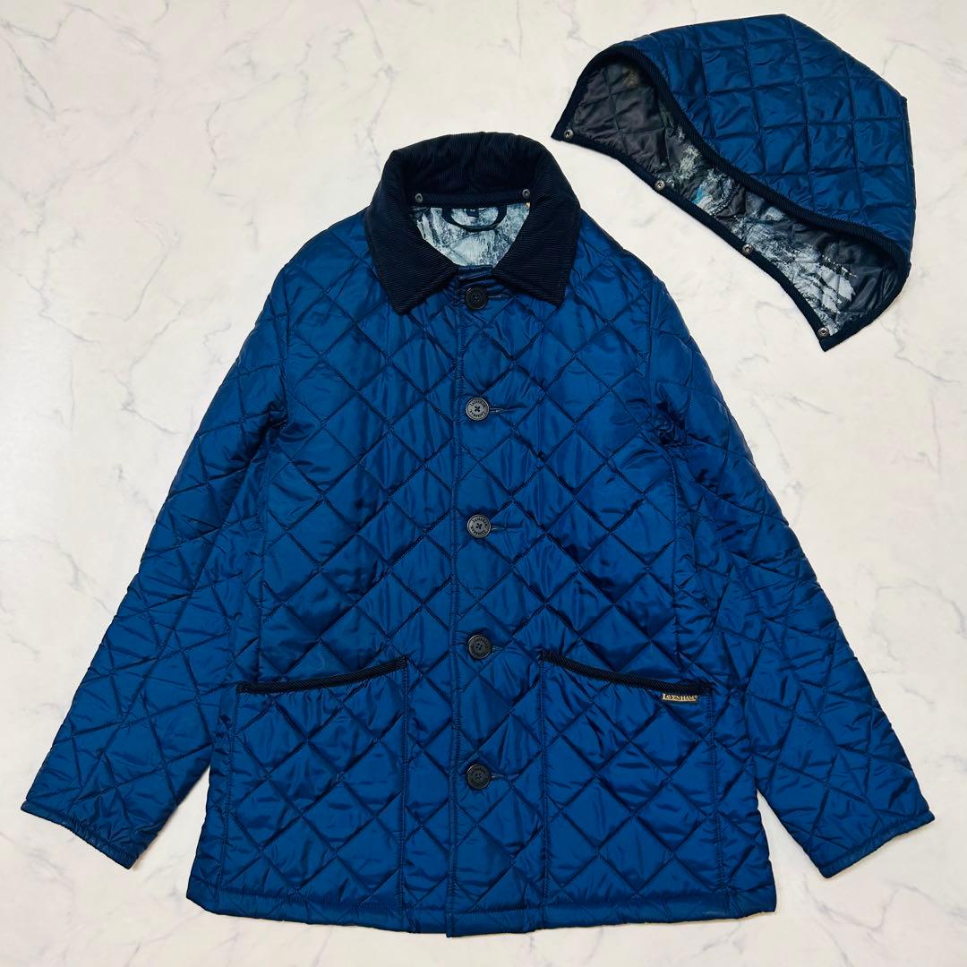 美品】ラベンハム×ポールスミス キルティングジャケット 総柄 2way