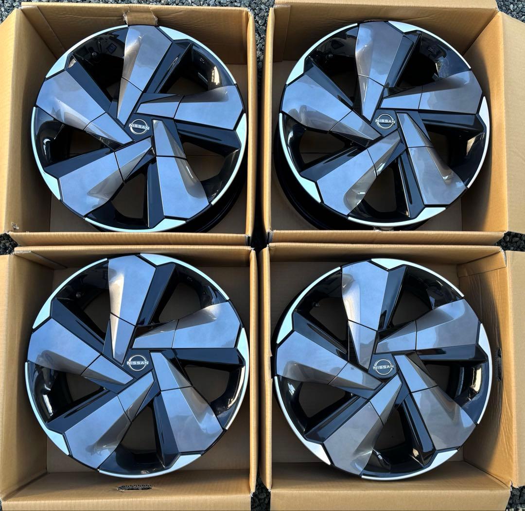 新車外し品】日産オーラ 純正ホイール（送料込） 関西〜鹿児島まで