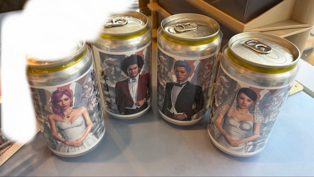 龍が如く 缶 ラベル 缶バッジ シール ソンヒ ハンジュンギ 柏木 趙