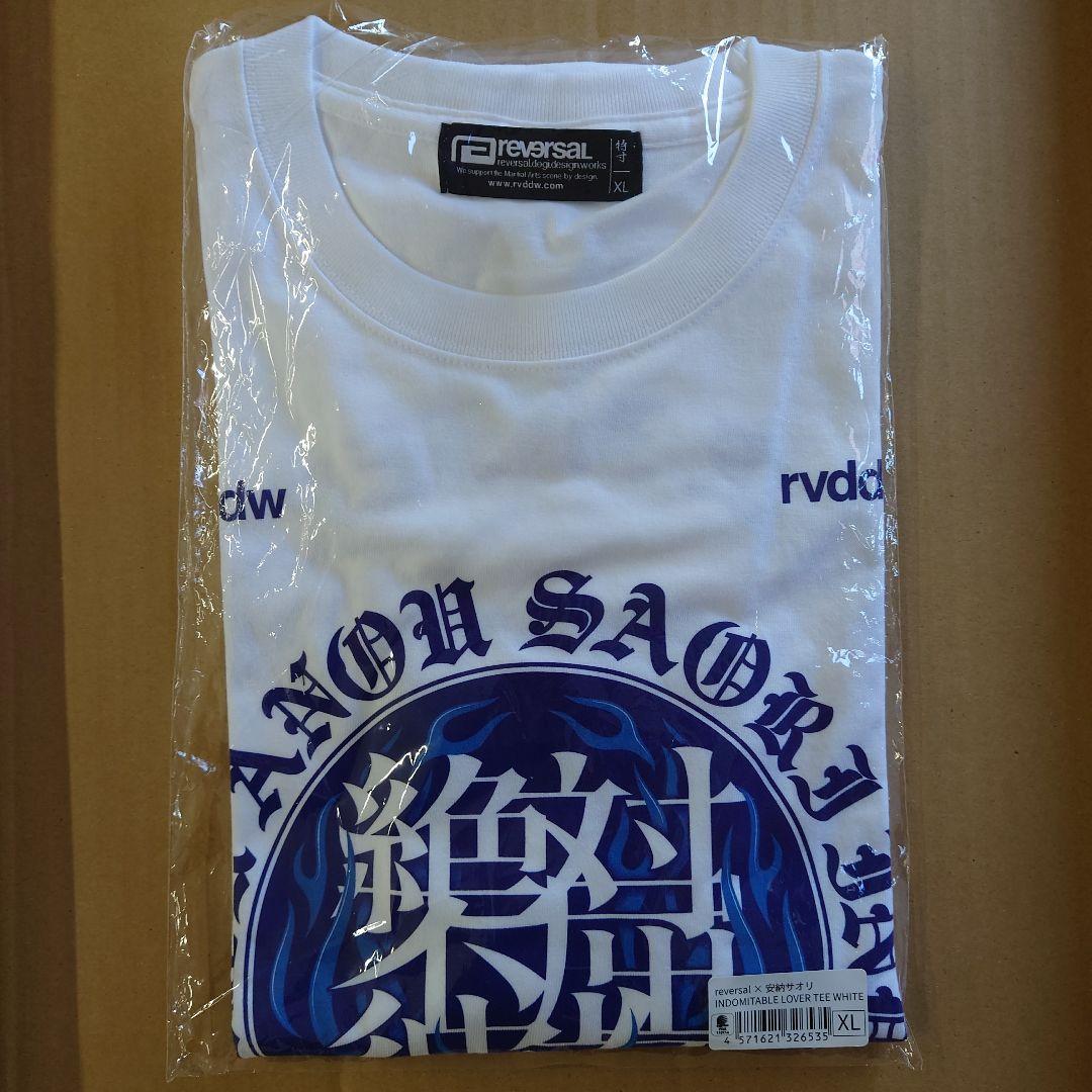 安納サオリreversal INDOMITABLE LOVER TEE XL 安納サオリreversal INDOMITABLE LOVER TEE XL reversal × 安納サオリ