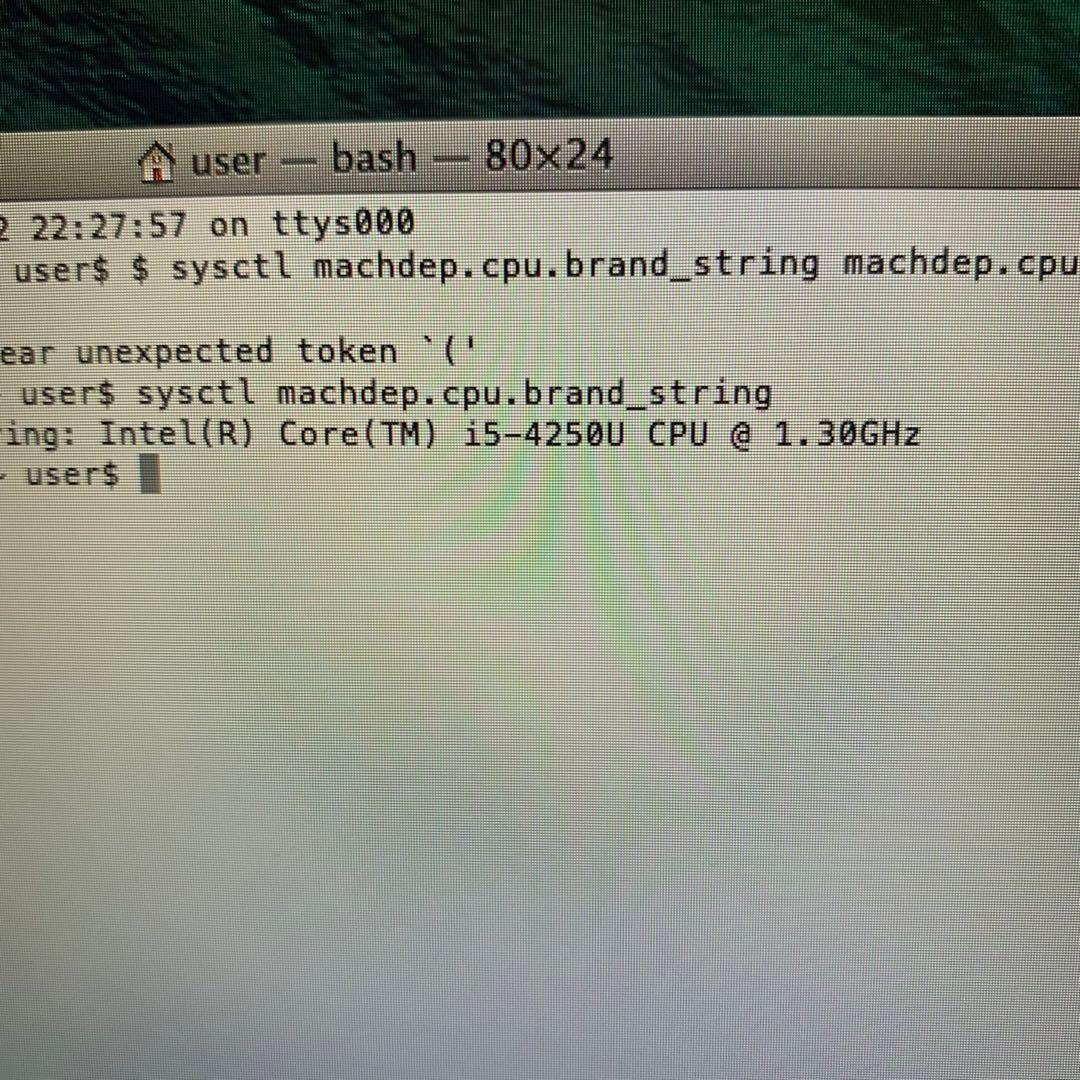 《中古》　Macbook Air A1466 13.3 軽量　認定整備済製品