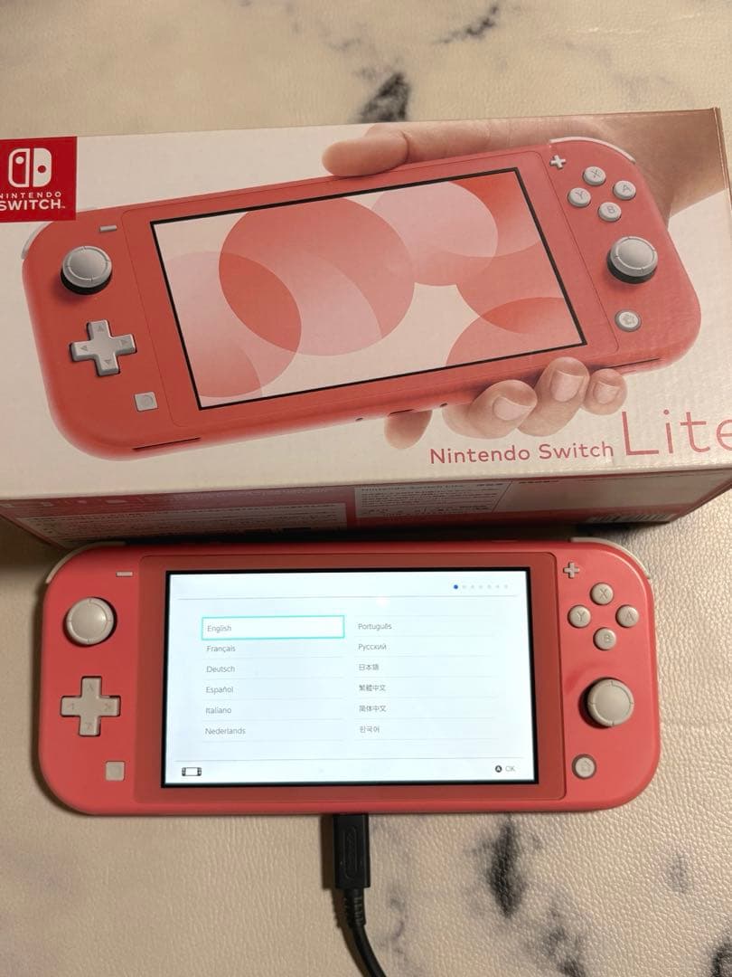 Nintendo Switch Lite コーラル スティック不良 The stick is broken! Nintendo Switch Lite left stick replacement