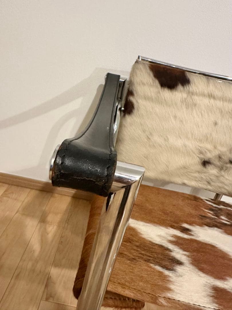 本物 Cassina カッシーナ コルビジェ LC1 スリングチェア 刻印有り