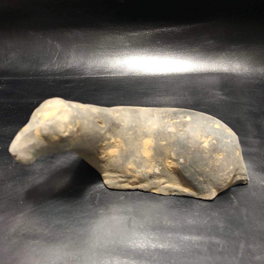 蔵から中国古銭と一緒の箱から出てきた 5体の内の1体 水牛うし中国古