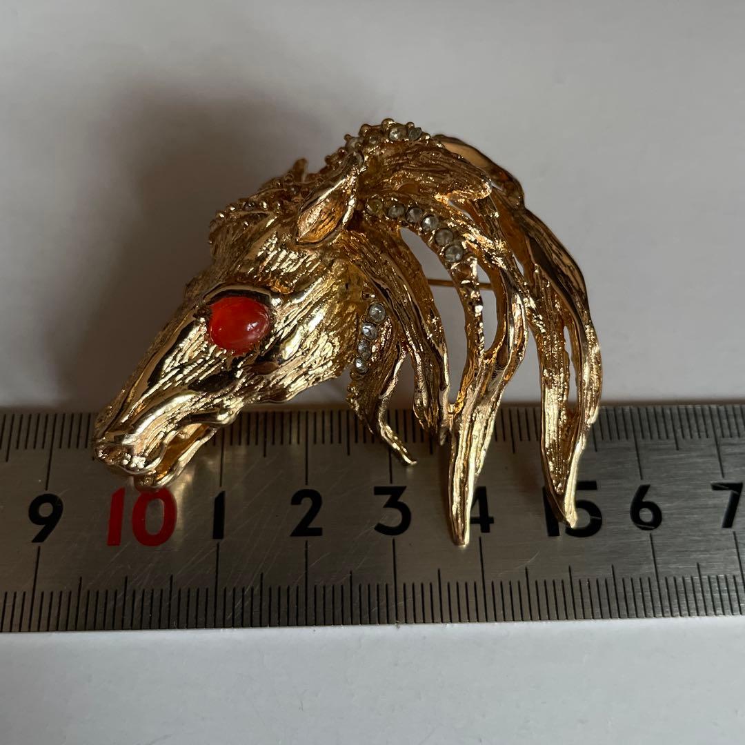 Christian Dior ブローチ 馬☆R7.10.26