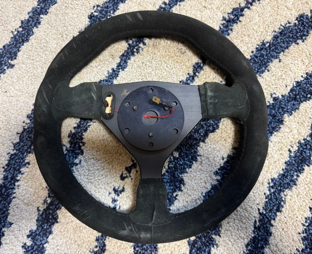 FORMULA スエード ステアリング ハンドル 当時物 - メルカリ