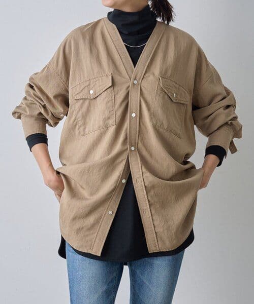 ビアズリー 《FRIPIER》バイオカラーレスシャツ