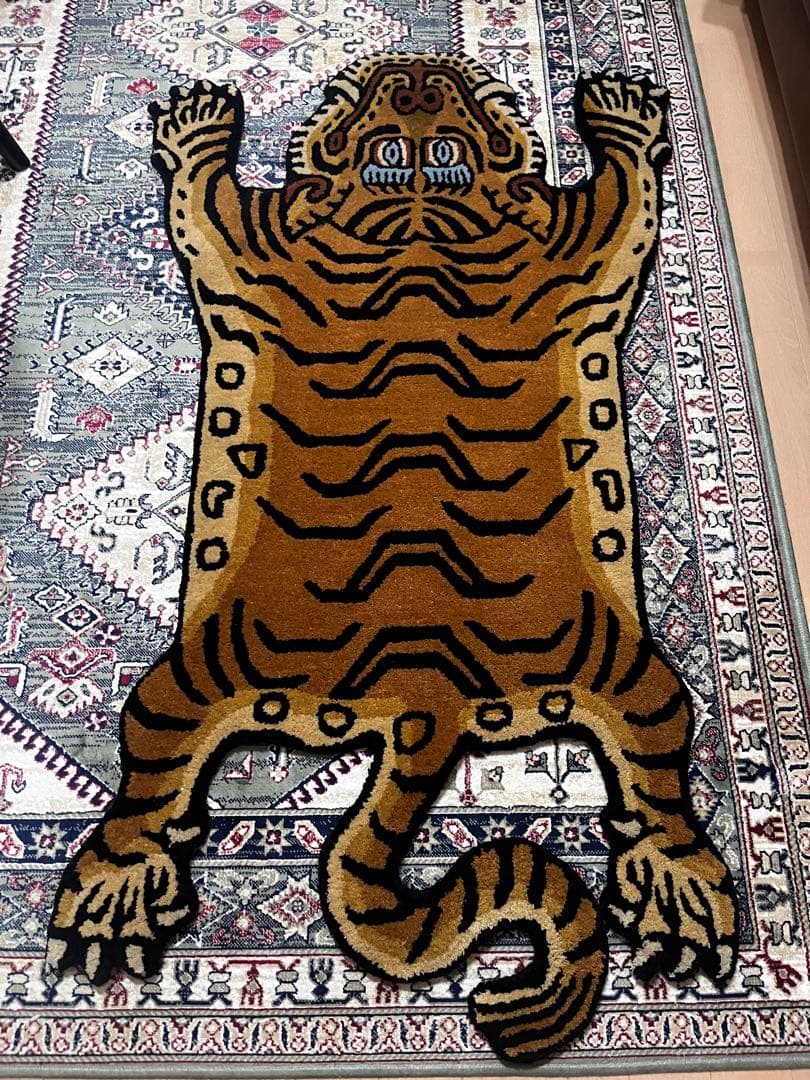 【未使用】ACME FURNITURE M チベタンラグ TIBETAN TIGER RUG M チベタンラグ（ラグ・マット）｜ACME Furniture