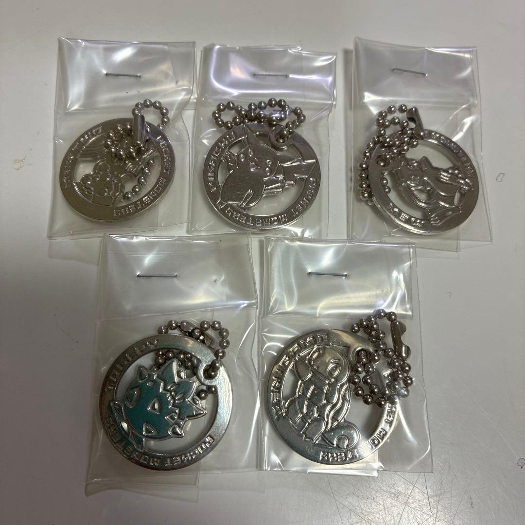 ポケモン　型チェーン　5種セット ポケットモンスター ガシャっとコレクト01｜ガシャポンオフィシャルサイト