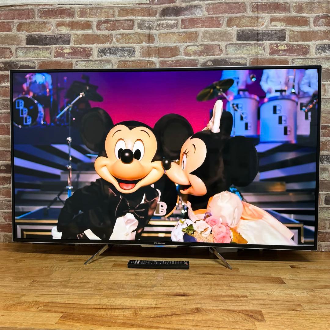 フナイ 49V型 4K 液晶テレビ ハードディスク内蔵 FL-49UD4100 - メルカリ